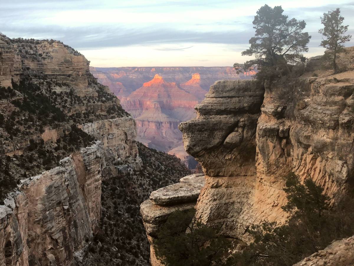 Visiting the Grand Canyon in the Winter (video)